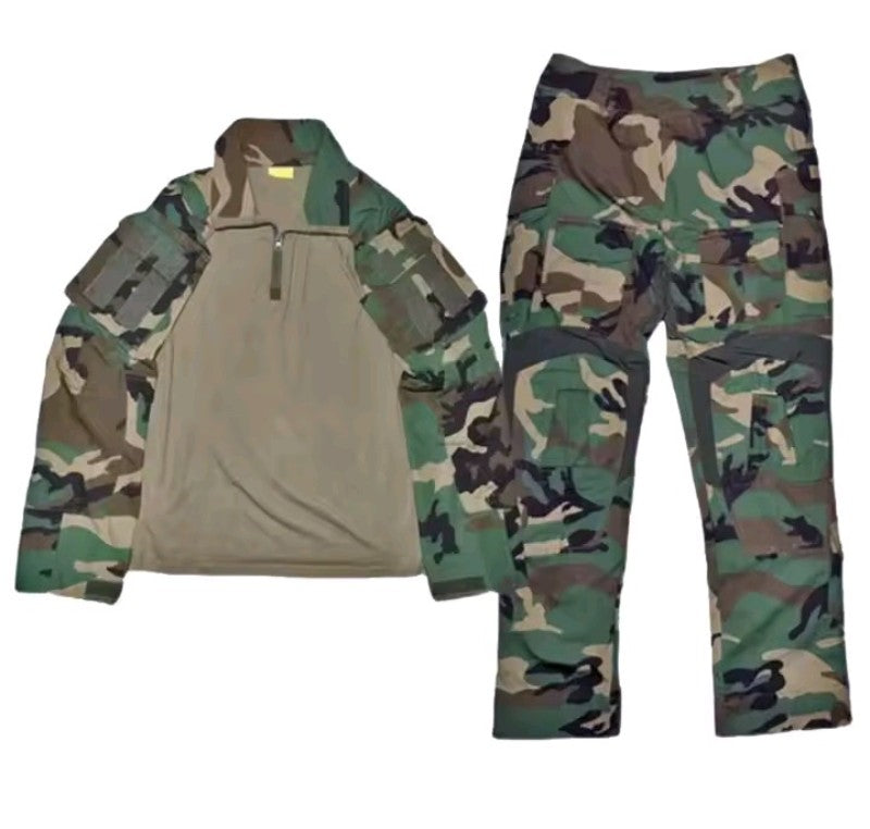 Combat Suit Tattica M81 Woodland – Set Pantaloni e combat shirt