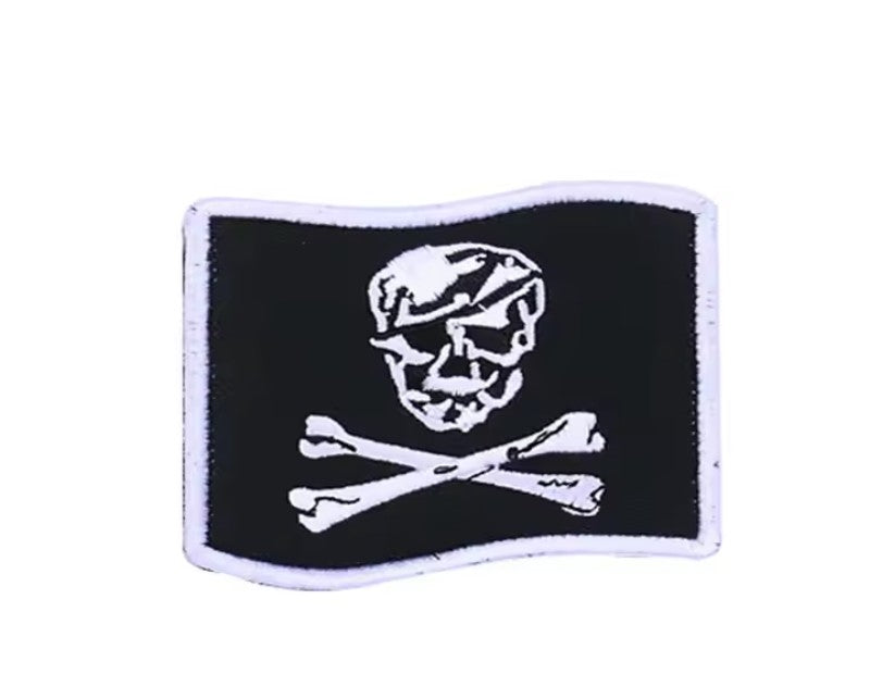Patch Tattica "LRRP Grim Reaper" - Insegna Ricognizione Forze Speciali in Ricamo Alta Definizione