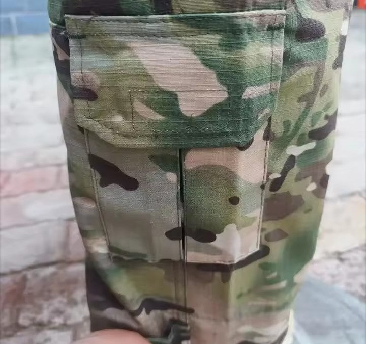 Pantaloni Tattici Combat da Combattimento con Ginocchiere Integrate – Serie Professional Heavy Duty
