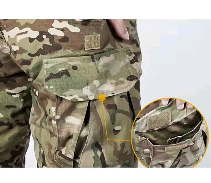 Pantaloni Tattici Combat da Combattimento con Ginocchiere Integrate – Serie Professional Heavy Duty