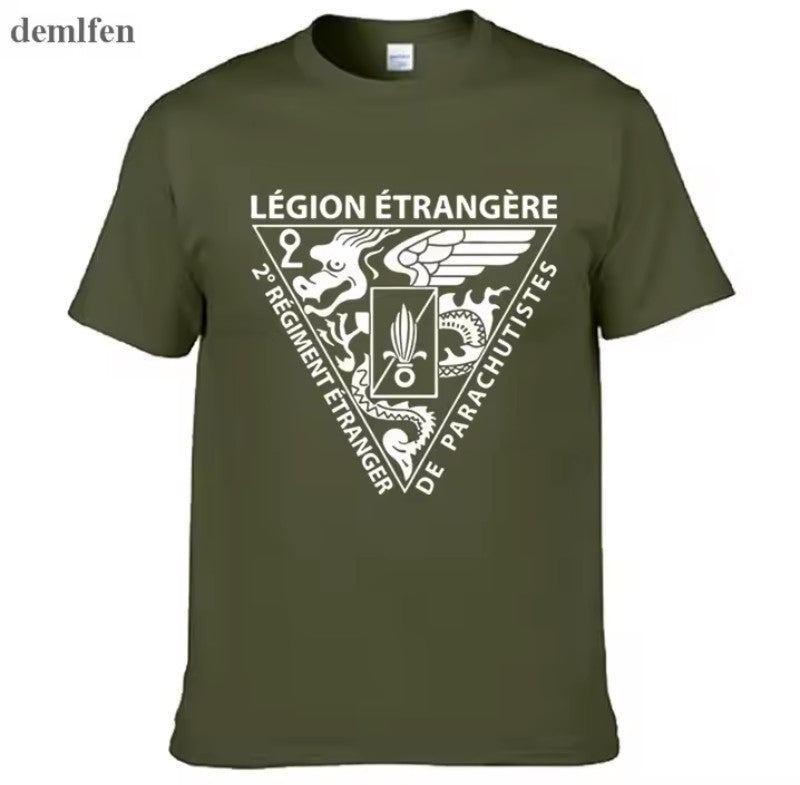 T-Shirt Tecnica "2° REP - Légion Étrangère" - Edizione Paracadutisti