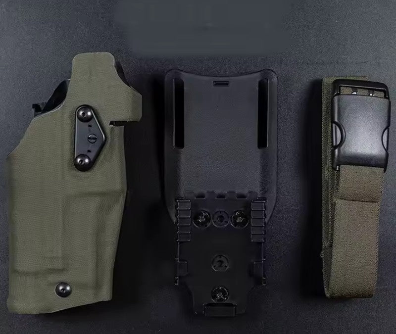 Fondina Tattica Universale con Sistema di Attacco Modulare – Modello Multicam e Tinta Unita