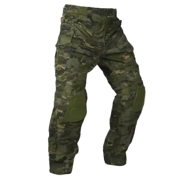 Pantaloni Tattici Combat da Combattimento con Ginocchiere Integrate – Serie Professional Heavy Duty