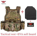 Yakeda Tactical Plate Carrier – Sistema Modulare a Sgancio Rapido con Soft Board EVA