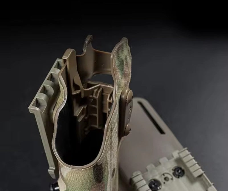 Fondina Tattica Universale con Sistema di Attacco Modulare – Modello Multicam e Tinta Unita