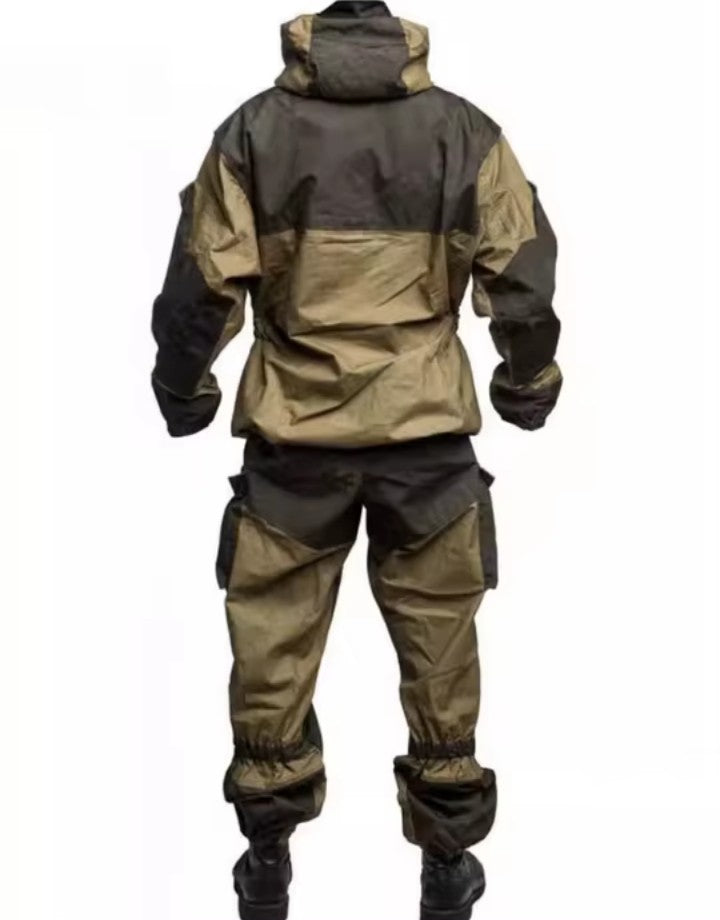 Completo Tattico Gorka – Giacca e Pantalone Multitasche Rinforzato