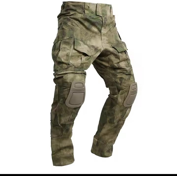 Pantaloni Tattici Combat da Combattimento con Ginocchiere Integrate – Serie Professional Heavy Duty