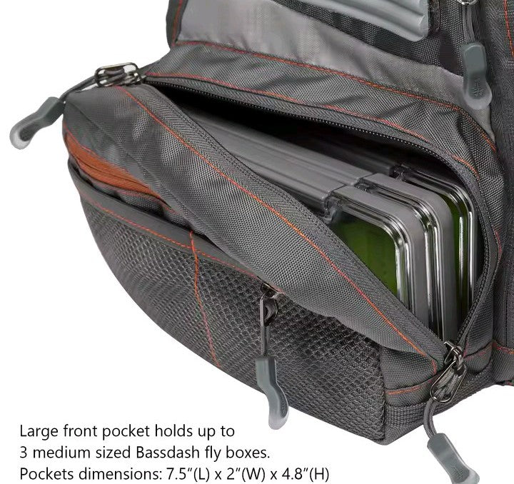 Bassdash® Gilet Tecnico da Pesca Regolabile – Multi-Tasca e Traspirante
