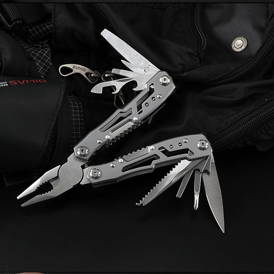 Multi-Tool Tattico Pieghevole 11-in-1 - Pinza Multiuso Professionale