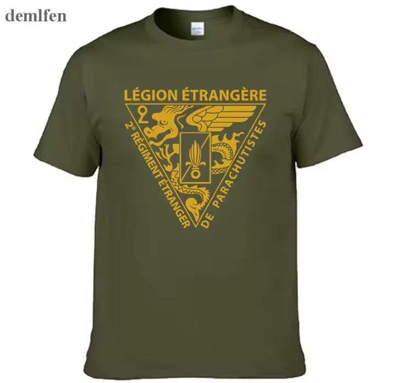 T-Shirt Tecnica "2° REP - Légion Étrangère" - Edizione Paracadutisti