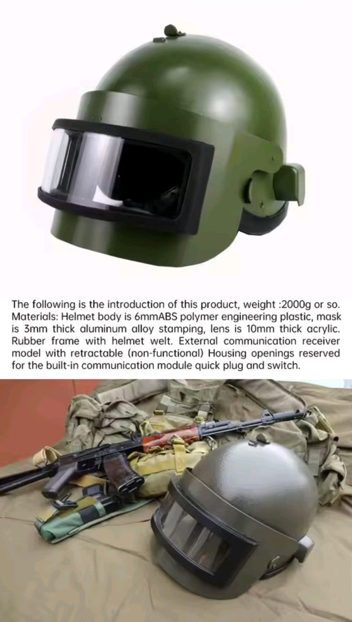 Replica Elmetto Tattico Spetsnaz "Altyn" con Visiera Sollevabile