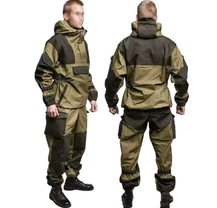 Completo Tattico Gorka – Giacca e Pantalone Multitasche Rinforzato