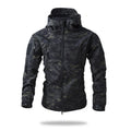 Giacca Tattica Softshell Combat con Cappuccio – Serie All-Weather Tactical